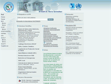 Tablet Screenshot of bvssan.incap.paho.org